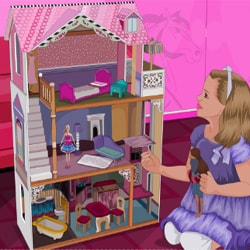 juegos de barbie decorar casas y cuartos